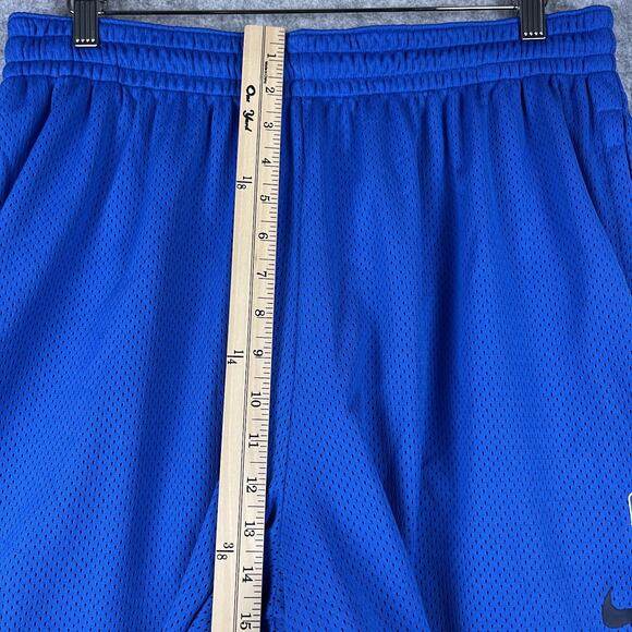 Dallas Mavericks Nike NBA Authentic Practice Shorts Mens Blue XXL Perforated - Picture 6 of 12